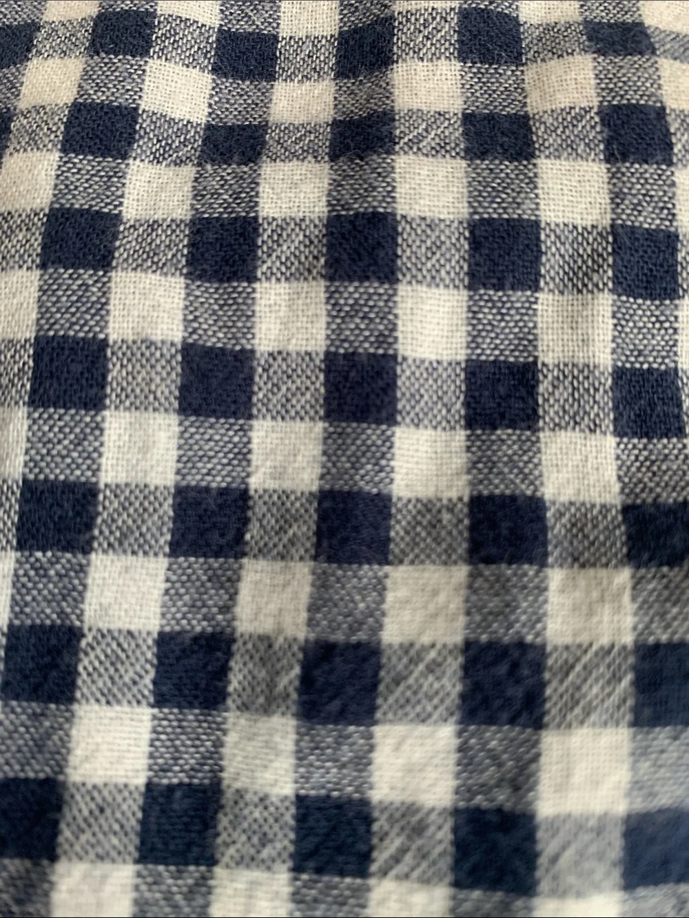 GAP gingham button